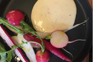 Radishes-Fried-Egg-Sauce-Lucinda-Tasmania