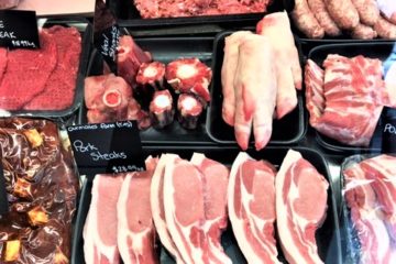 Bayside Meats meat display